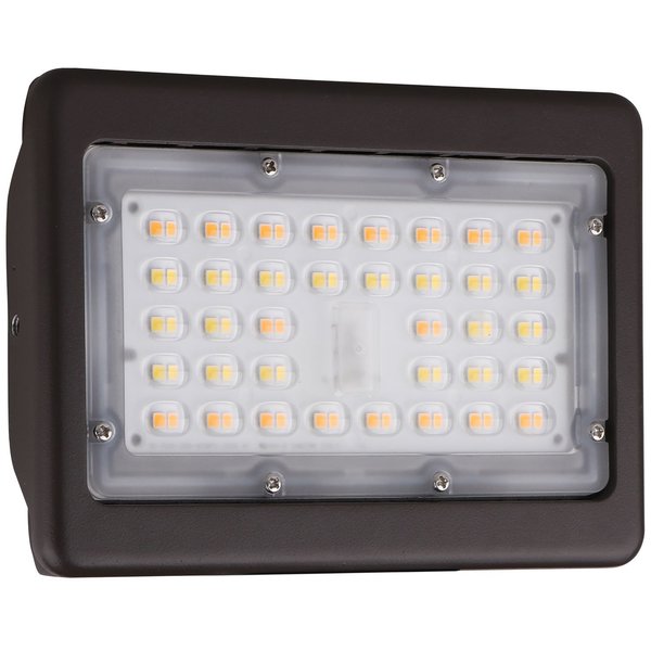 Sunlite Outdoor Commercial Flood Lights Dusk to Dawn Photocell Adjustable 3 CCT 3000K-5000K Dimmable 85513-SU